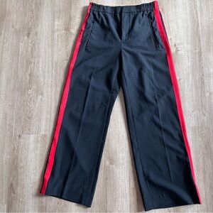 Stylish Black and Red Pants Trousers